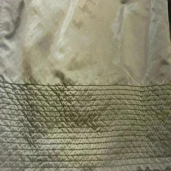 Banana Republic Size 4 Women’s Pleated Pocket Dress Olive Green - Picture 3 of 9